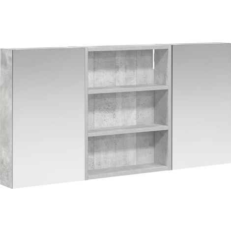 Maison Exclusive - Badezimmerschrank-Set 3 pcs 100 x 10,5 x 50 cm