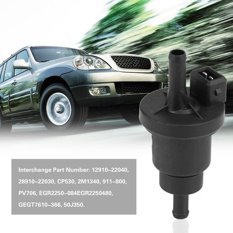 Électrovanne de purge du canister à charbon actif / vanne de purge 28910-22040 pour Hyundai Accent et Kia Spectra Sportage (1/5)