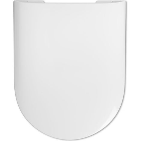 Primaster WC-Sitz D-Form Absenkautomatik WC-Brille Toilettendeckel Toilettensitz