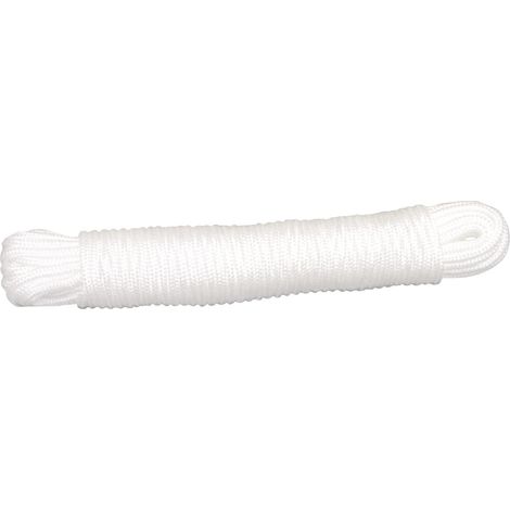 Ficelle Polypropylène Corde Polyvalente pour Bricolage, Maison, Jardinage, Marine Ø 2,75 mm x 10 m Charge de Rupture : 50 kg Multicolore, Polypropylène (1/3)