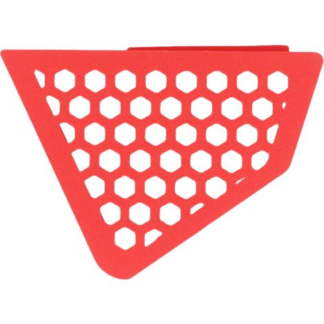 1 Paire de Couvercles de Réservoir D' Latéraux, Protecteur de Réservoir Latéral avec Style en, Installation sans Outils, Remplacement pour 600 900 Rally Sport (rouge) (1/5)