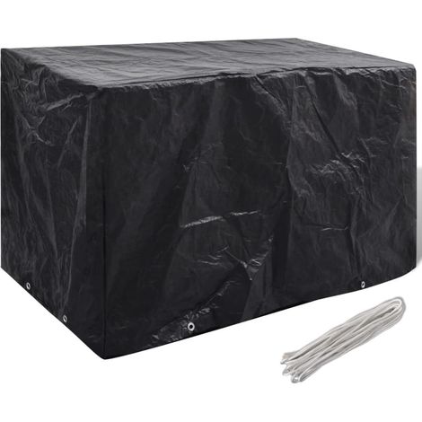 Garden Furniture Cover 8 Eyelets 140 x 70 x 90 cm vidaXL