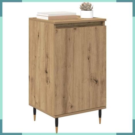 881682 Buffet 2 pcs Chêne artisanal 40 x 35 x 70 cm (1/5)
