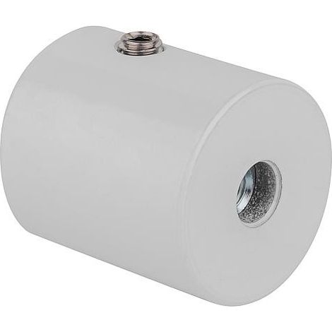 Fixation pour radiateur Type Manto Doppio, blanc