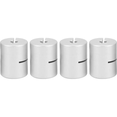 4 accouplements d'arbre en alliage d'aluminium, couple élevé, pour moteurs CNC et imprimantes 3D, accouplement flexible (1/5)
