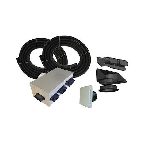 Kit accessoires pour VMC DOMEO - NOD 50 - Réseau Pluggit - T4 - 2 sanitaires (1/2)