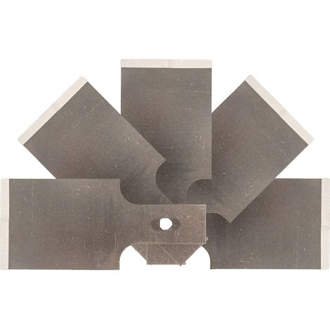 JBM16755 Satz mit 5 geraden Klingen à 20 mm für Art.-Nr. 54505