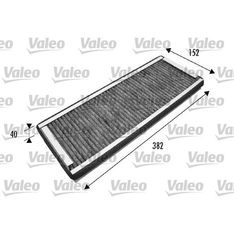 Filtre, air de l'habitacle Valeo 698737 RENAULT 272772321R 278912394R 7701056389