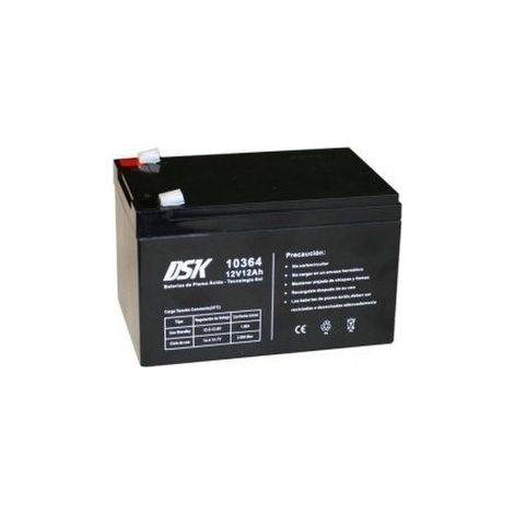 BATERÍA PLOMO GEL SELLADA VRLA 12V 12AH DSK 10364