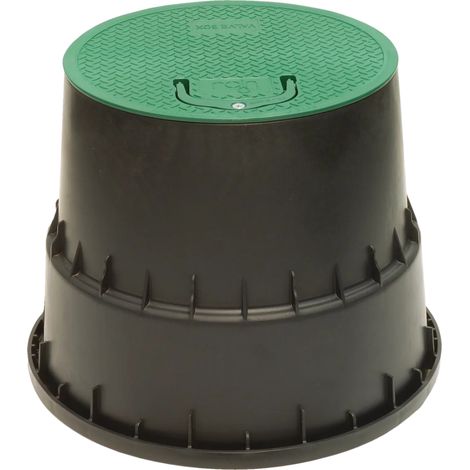 Mirada Visita Redonda de PVC de 25x26 cm - Riego por lluvia