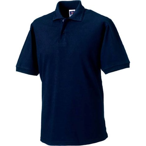 Polo de travail polycoton Russell Bleu Marine 3XL