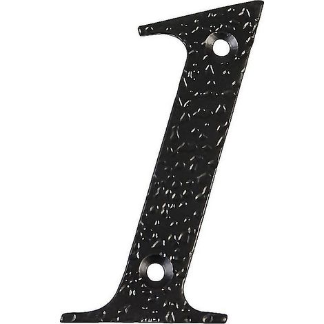 -CAHERSA- Número 1-4" Acero Negro AMIG