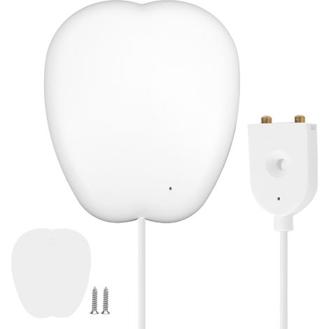 Détecteur de fuite d'eau WiFi intelligent avec notification push via application mobile, alarme inondation compatible TUYA pour sécurité domestique (1/5)