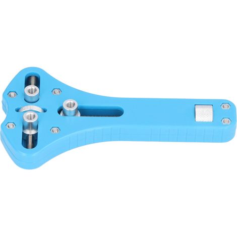 Kit de réparation de montre 13 pièces, acier bleu ciel résistant à l'usure, antidérapant, ouvre-boîtier à 3 points pour démonter le fond de montre (1/5)