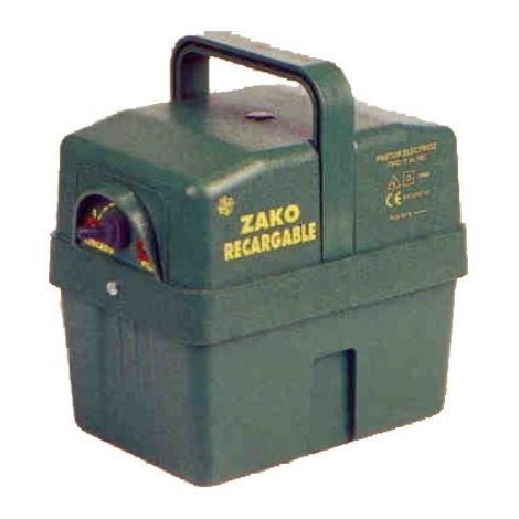 Pastore elettrico ricaricabile Zako con batteria da 12 V inclusa
