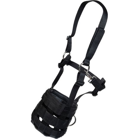 Full, Schwarz 9100: Nylon-Pferde-Vorderlader (1/3)
