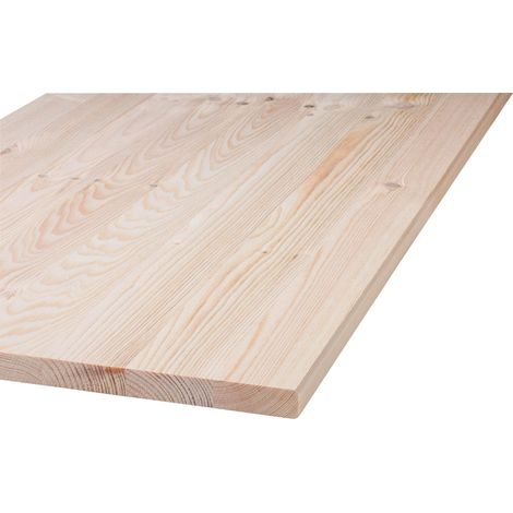 Massivholzplatte Nadelholz geschliffen Kanten gefast 2000x300x18mm Holz Platte (1/2)