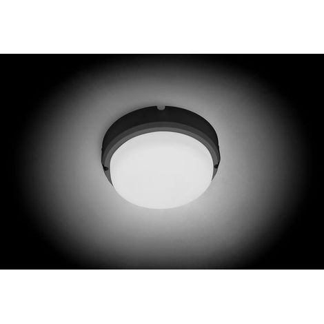 Vivida - Seal Plafoniera a Led da esterno 8W Antracite IP65