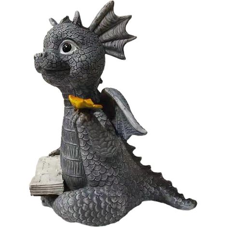 Statue dragon résine – sculptures bouddha – décoration porche jardin extérieur
