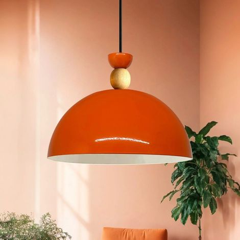 bamyum Yimpi Suspension Luminaire Rétro en Metal de 30 cm, Lustre de Salon Vintage, Éclairage de Plafond pour Chambre, Cuisine, Lampe Suspendue (1/5)