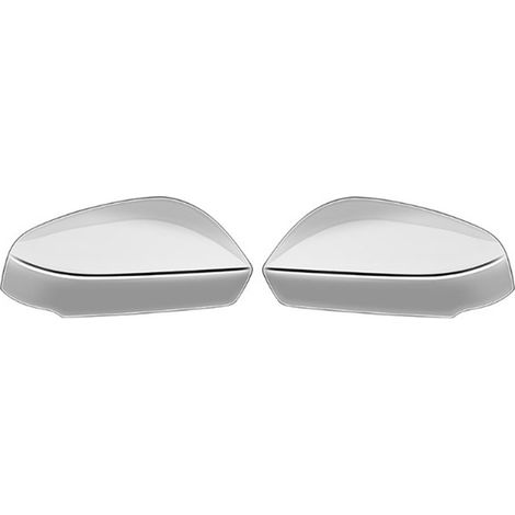 1 pair of silver rearview mirror covers for 23+ Toyota Alphard 40 series (1/4)