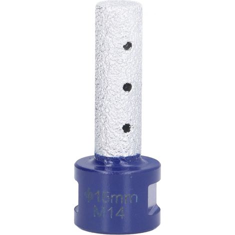 Fraise Diamant - 15 mm - Filet M14 - Pour Porcelaine Et Céramique Dure - Pour Meuleuse D’Angle - 1 Pièce (1/5)