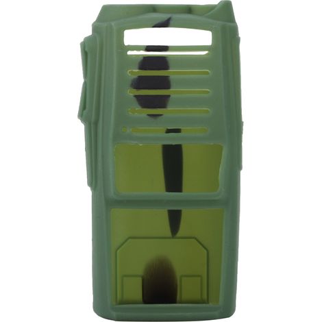 Étui de protection en silicone souple pour talkie-walkie Baofeng UV82 (camouflage) (1/5)