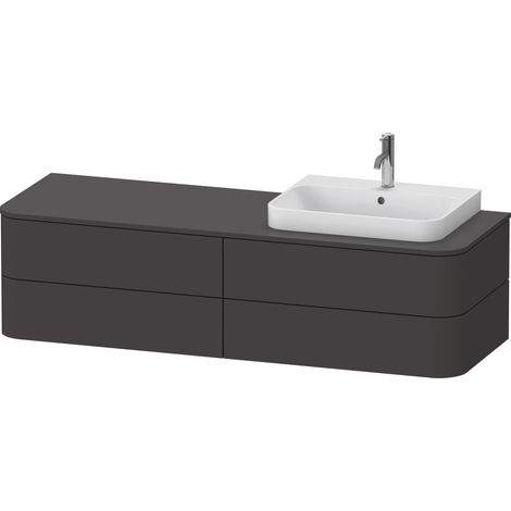 Duravit Happy D.2 Plus consola lavabo mueble bajo suspendido,