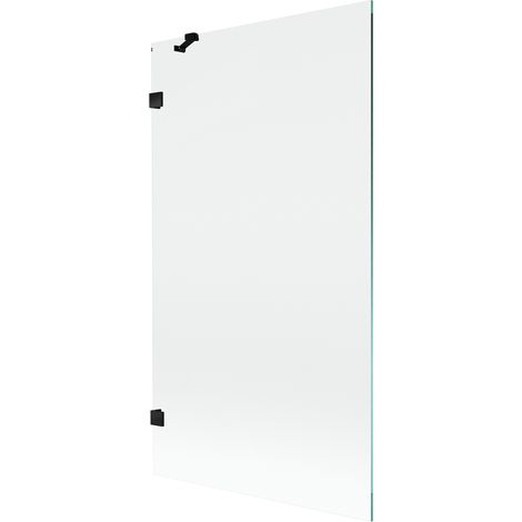Paroi de bain Mexen Lunar 1 vantail 100 x 150 cm, transparent, noir - 897-100-000-70-00 (1/5)