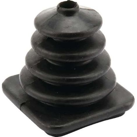Soufflet de cardan 72mm – Caoutchouc élastique noir – Protection levier de vitesse et frein – Compatible tracteur et tondeuse (1/2)