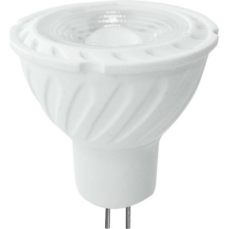 Spot LED Encastrable MR16 / GU5.3 6W 110° Samsung Chip V-TAC PRO VT-257 FS - 110 deg - Blanc chaud - 3000K (1/5)