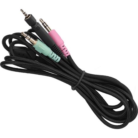 Cavo audio per cuffie da gaming, compatibile con Sennheiser G4ME ONE/GAME ZERO/PC 373D/GSP350 (1/5)