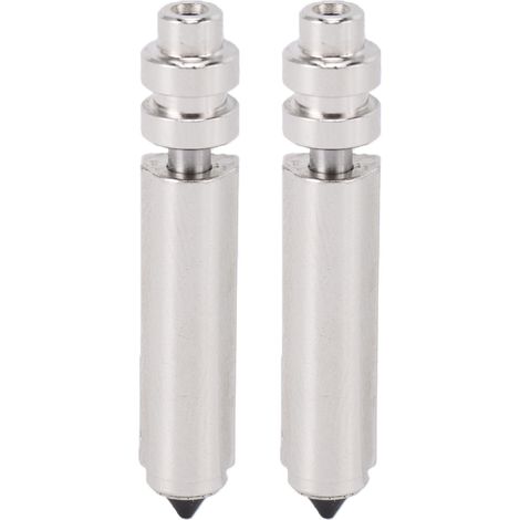 Due ugelli hotend compatibili con la stampante 3D Kobra X. Ugello di estrusione interamente in metallo da 0,2 mm in acciaio inossidabile, già assemblato. Testina di stampa hotend di ricambio. (1/5)