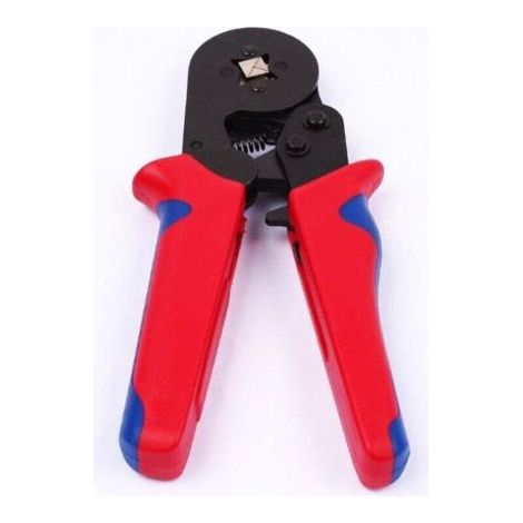 Pince à sertir, outils de sertissage de virole 0,25-10 mm²/AWG 23-7, outil de sertissage de fils à cliquet auto-ajustable, pinces pour réparation électrique et sertissage de câbles (1/3)