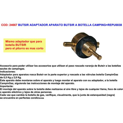 Butsir Adapter für Campingflasche REPU0038