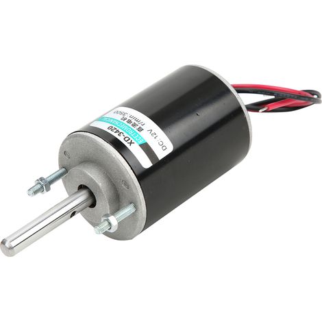 30W Hochgeschwindigkeits-Gleichstrommotor mit Permanentmagnet (12V, 3500 U/min, Rechts-/Linkslauf) (1/5)