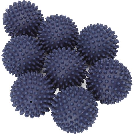 Boules de lavage réutilisables 8 pièces type A - Anti-emmêlement, détachantes, avec assouplissant pour machine à laver en PVC (1/5)