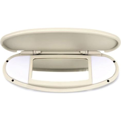 Miroir de Maquillage de Voiture, Pare-Soleil Miroir de courtoisie Couverture Pare-Soleil Miroir Couverture Remplacement Compatible avec BMW Mini R55 R56 R60 2007-2014