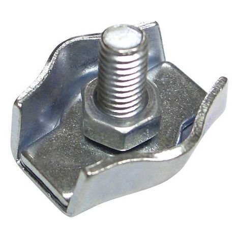 Serre-câble plat simple 5 mm. (Sac 100 unités)
