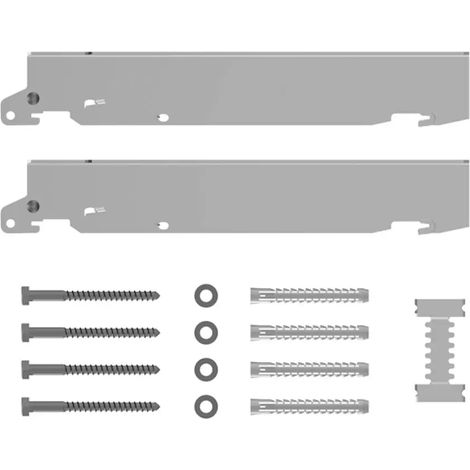 Kermi Set consolle a montaggio rapido tipo 10 BH 750 mm, WA 60mm, bianco, ZB02660011