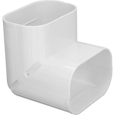 Coude vertical pour tuyau de climatisation 437, unité intérieure/extérieure, tuyau en cuivre, rainure décorative, kit de cache-tuyau en PVC, accessoires pour tuyaux de climatisation (1/5)