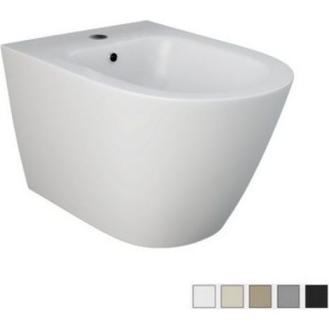 BIDET SOSPESO FEELING FISSAGGIO NASCOSTO Er. Rub - Grigio Opaco Mat