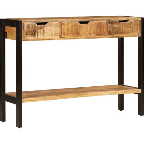 Maison Exclusive - Credenza con 3 Cassetti 110x35x75 cm Legno Massello di Mango