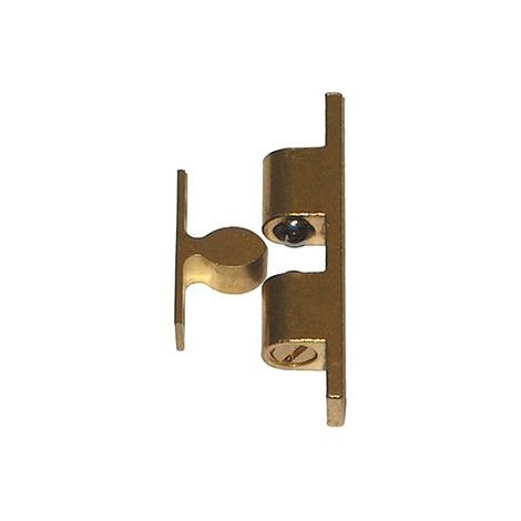 Chiusure profilo "Oliva" ottone 43 x 8 mm.