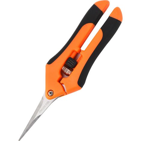Secateurs De Taille - Lame En Acier À Haut Carbone - Pointe Fine Pour Coupes Précises - Usage En Jardin Et En Bonsaï - 1 Pièce (1/5)