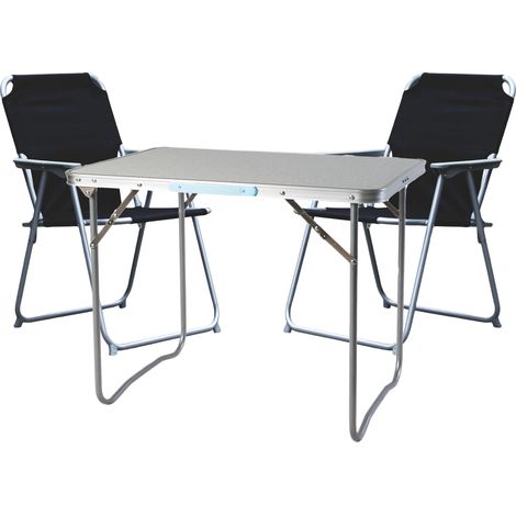 3-teiliges Campingmöbel Set 70x50x59cm-DMC330870+2xDPO2600S (1/3)