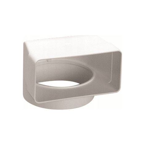 Coude de raccordement variable 110x55 / diam. 100 vertical (1/5)