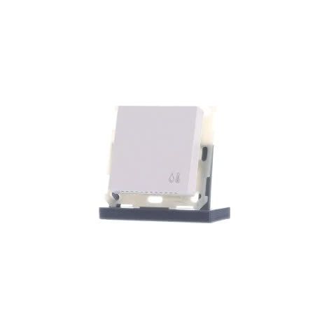 EIB, KNX, sensor de temperatura/humedad ambiente 55, acabado blanco brillante