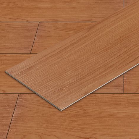 Randaco Vinyl Laminat 2.51m² Selbstklebend Hellbraun 18 Nachbildung Dielen Design Bodenbelag gefühlsecht
