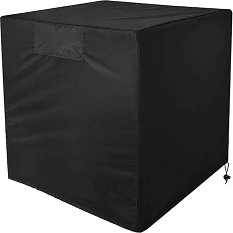 Housse carrée robuste et résistante aux intempéries pour climatiseur, protection hivernale durable pour unité extérieure